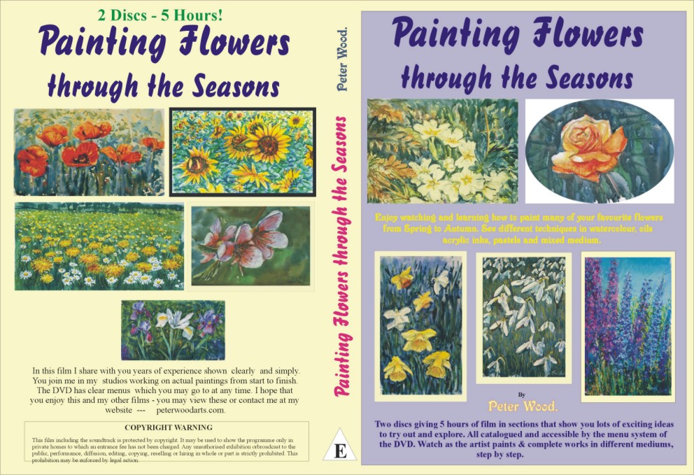 paintings of flowers for beginners. painting different flowers